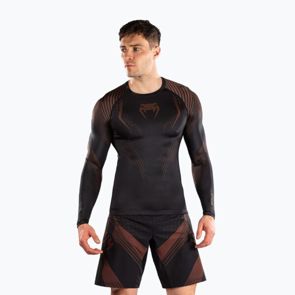 Рашгард Venum No-Gi 6.0 black/brown