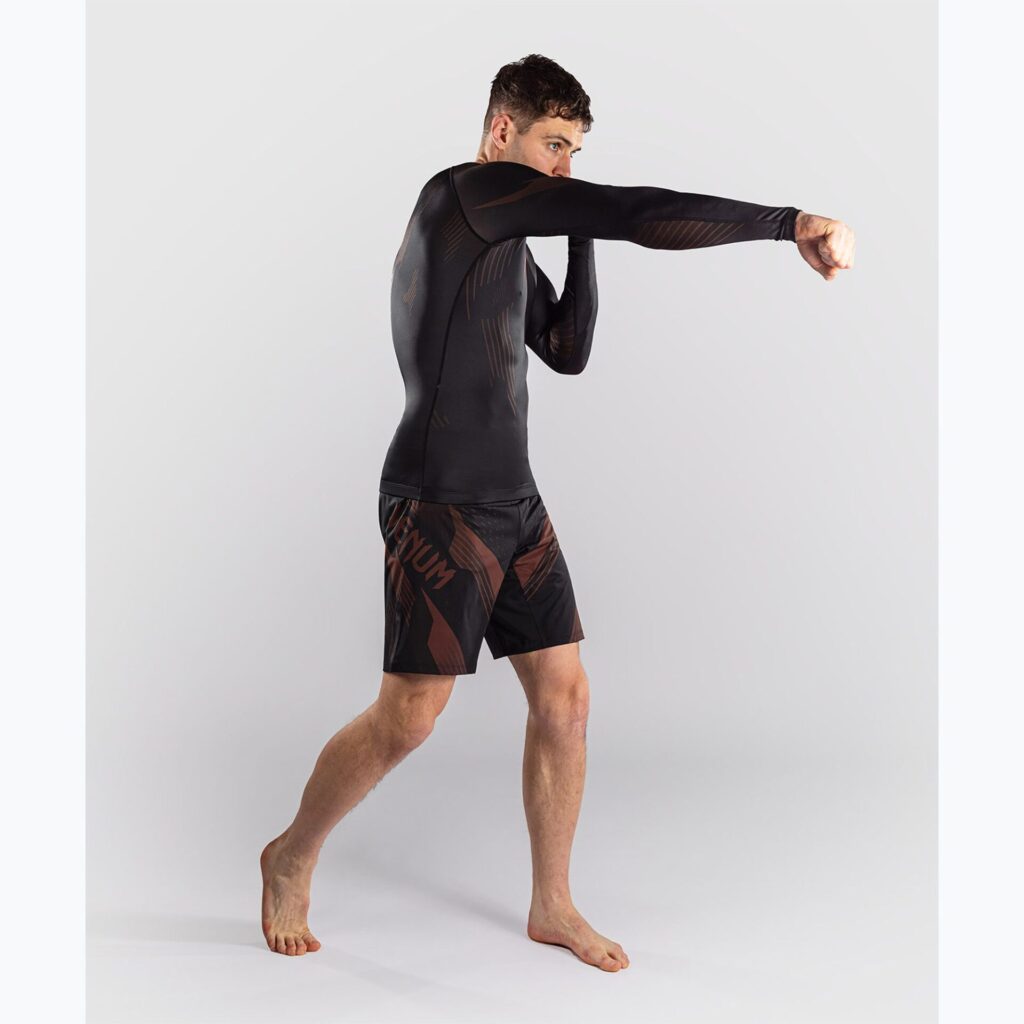 Рашгард Venum No-Gi 6.0 black/brown