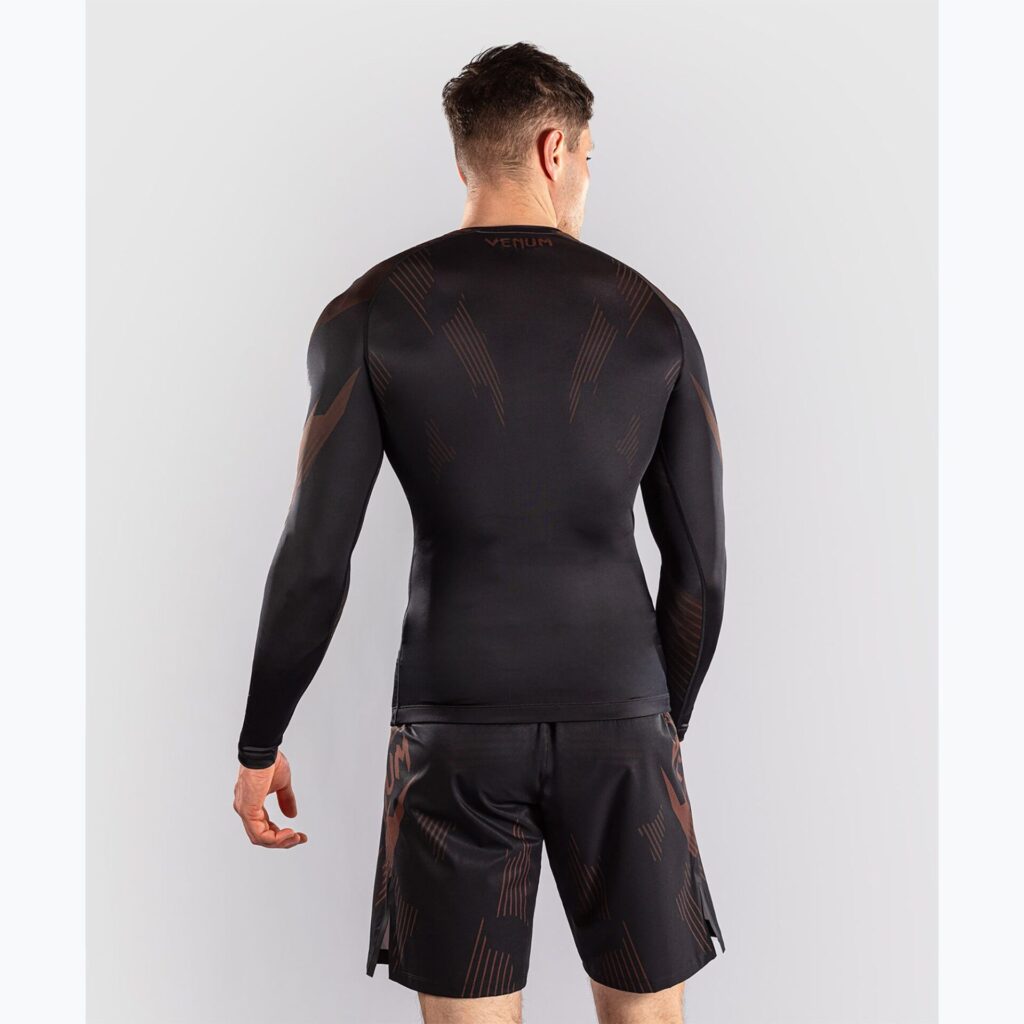 Рашгард Venum No-Gi 6.0 black/brown