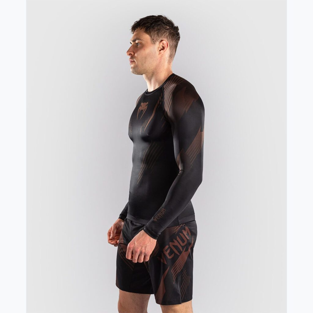 Рашгард Venum No-Gi 6.0 black/brown