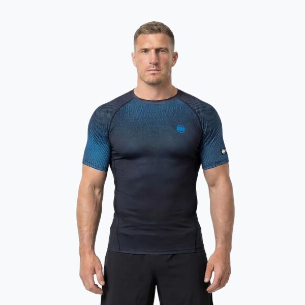 Рашгард Pitbull Belt Rashguard blue