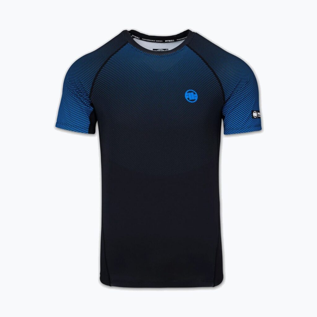 Рашгард Pitbull Belt Rashguard blue