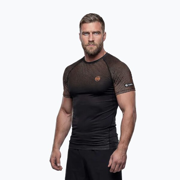 Рашгард Pitbull Belt Rashguard brown
