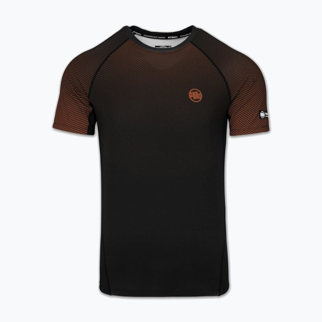 Рашгард Pitbull Belt Rashguard brown