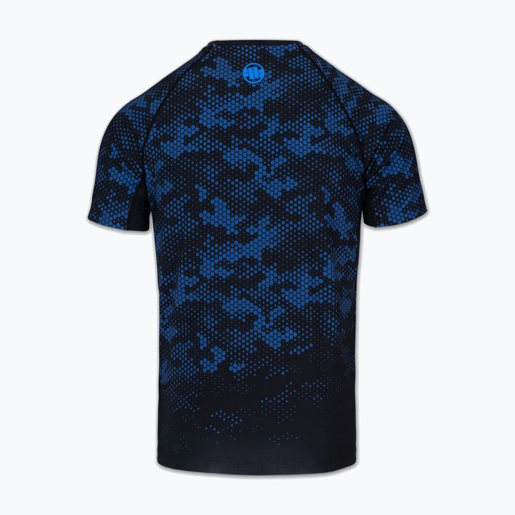 Рашгард Pitbull Hex Camo Hilltop Rashguard blue