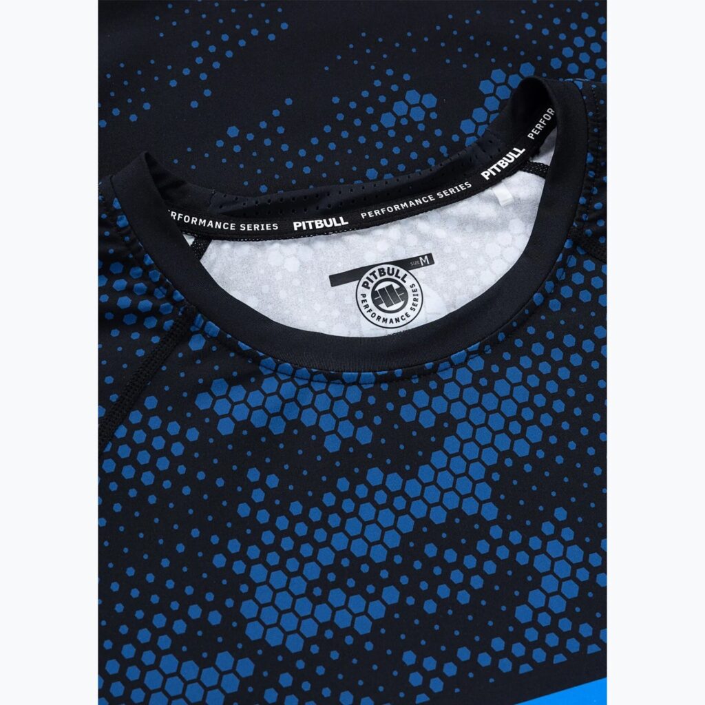 Рашгард Pitbull Hex Camo Hilltop Rashguard blue