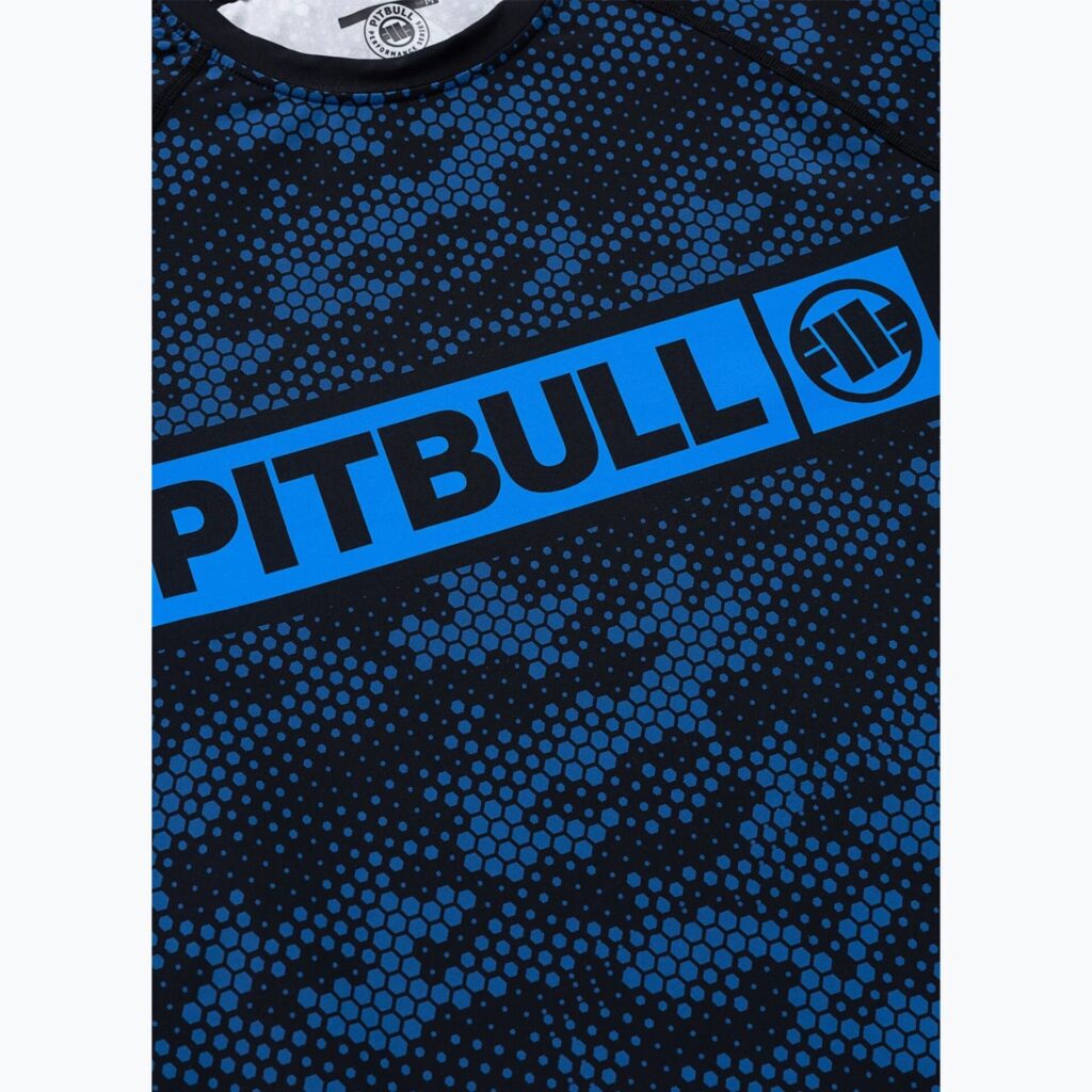 Рашгард Pitbull Hex Camo Hilltop Rashguard blue