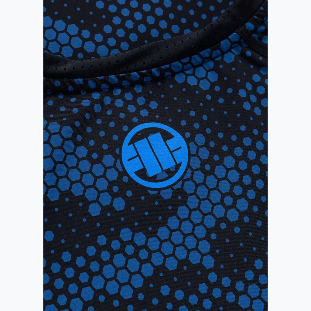 Рашгард Pitbull Hex Camo Hilltop Rashguard blue