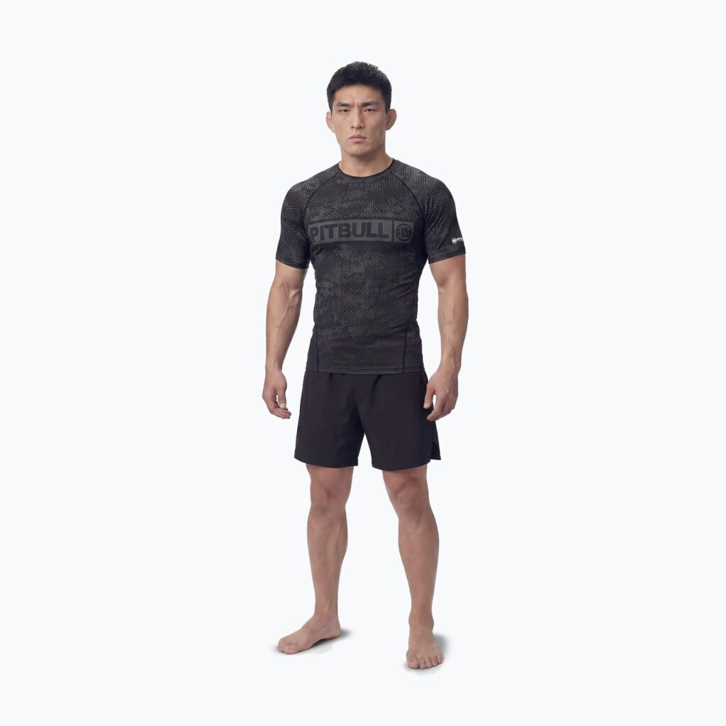 Рашгард Pitbull Hex Camo Hilltop Rashguard olive