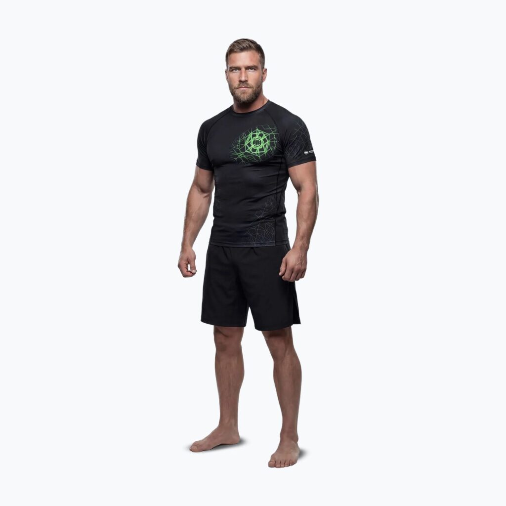 Рашгард Pitbull Ray Rashguard fluo green