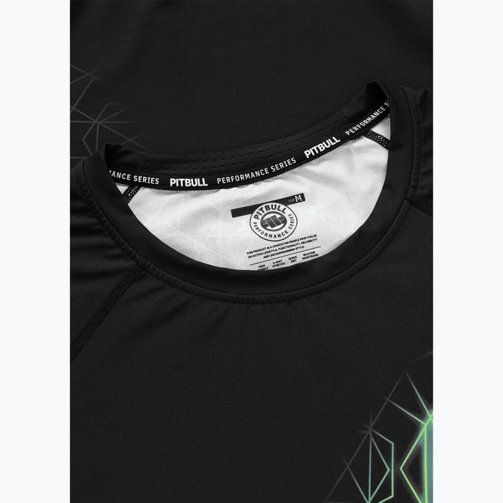 Рашгард Pitbull Ray Rashguard fluo green