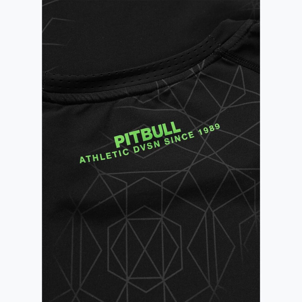 Рашгард Pitbull Ray Rashguard fluo green