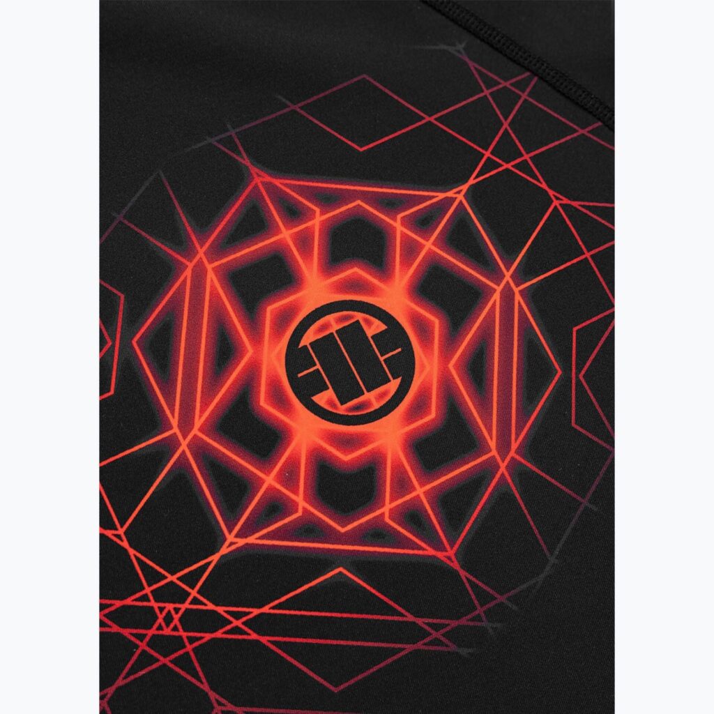 Рашгард Pitbull Ray Rashguard fluo/red