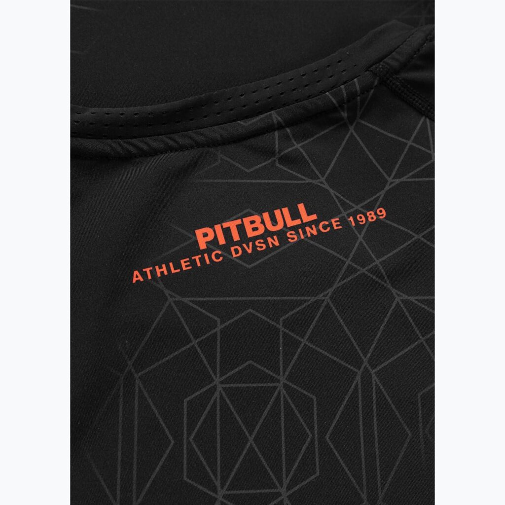 Рашгард Pitbull Ray Rashguard fluo/red