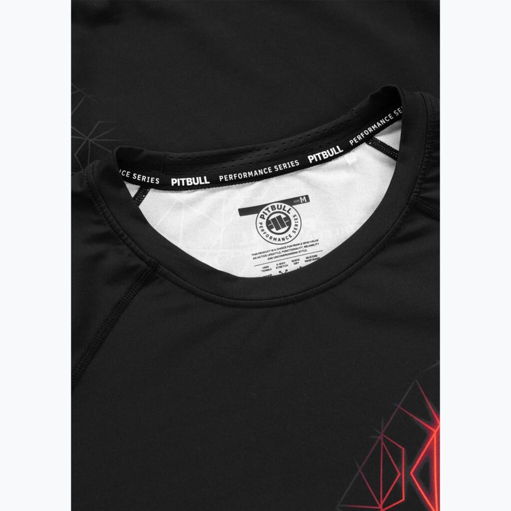 Рашгард Pitbull Ray Rashguard fluo/red