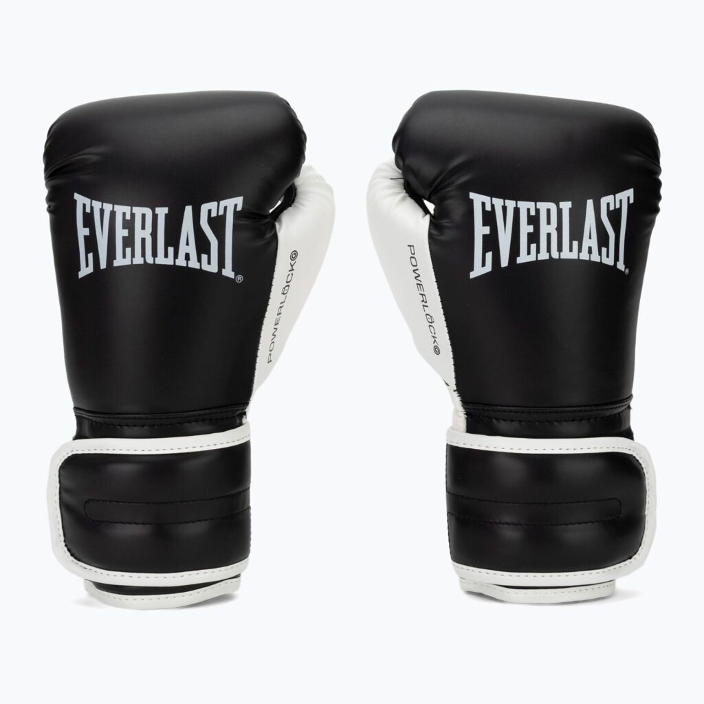 Перчатки Боксёрские перчатки Everlast Powerlock Pro OG H&L Training black/white