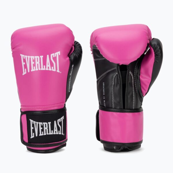 Перчатки Боксёрские перчатки Everlast Powerlock Pro OG H&L Training pink/black