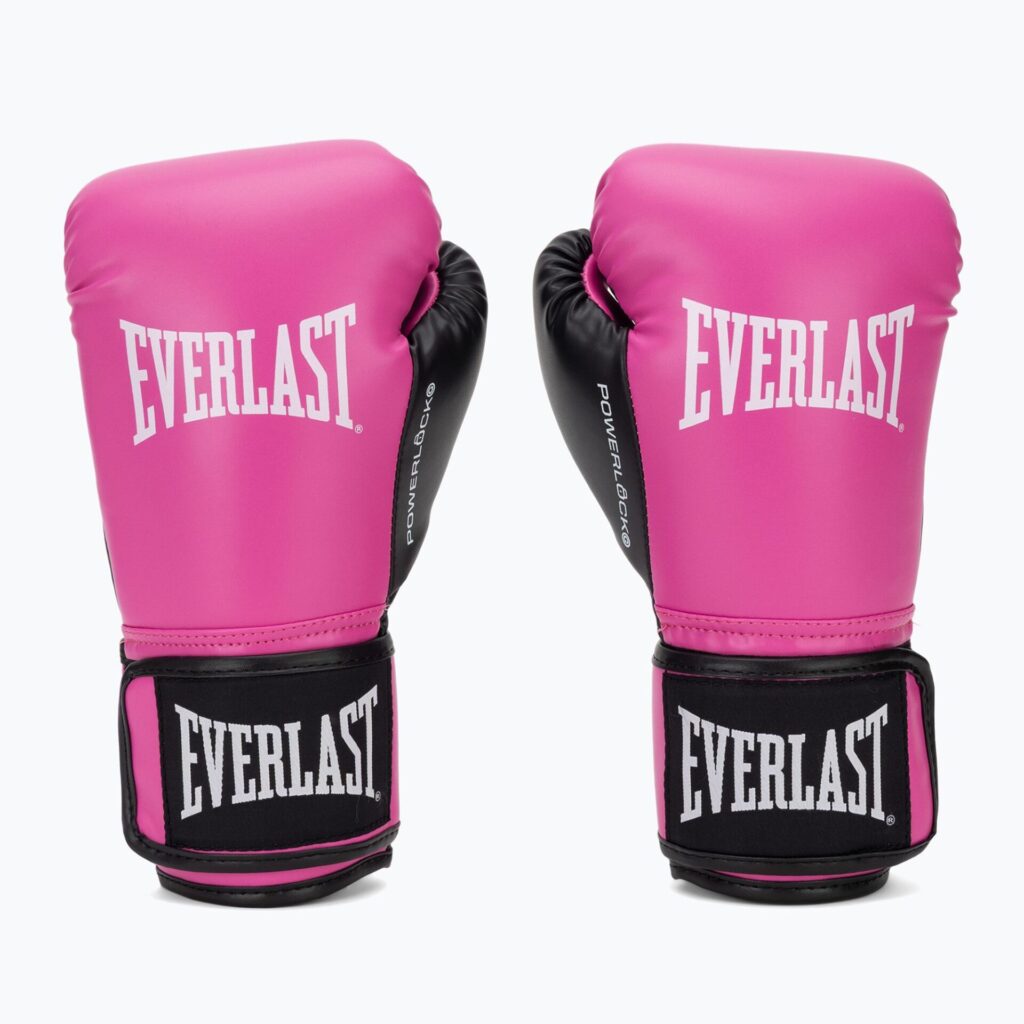 Перчатки Боксёрские перчатки Everlast Powerlock Pro OG H&L Training pink/black