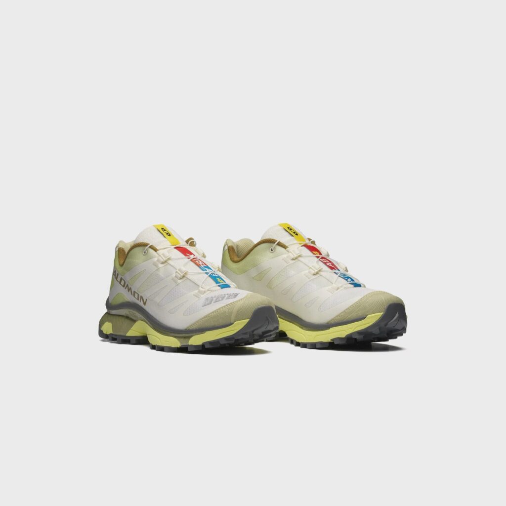 Кроссовки Salomon XT-4 OG - Vanilla Ice / Bog / Sunny Lime