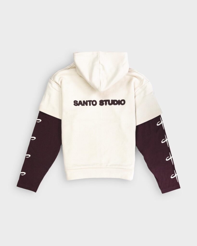 Santo Studio Худи Napoli Fight Team Layered Zip