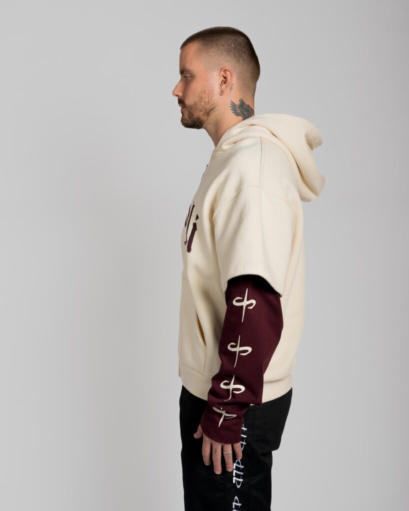 Santo Studio Худи Napoli Fight Team Layered Zip