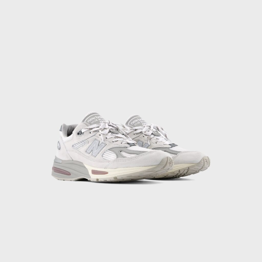 Кроссовки New Balance Made in UK 991V2 - Wind Chime / Brilliant White / Flint Gray