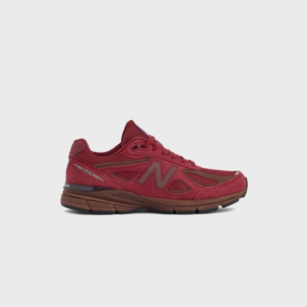 Кроссовки New Balance Made in USA 990v4 - Burgundy / Pumpernickel