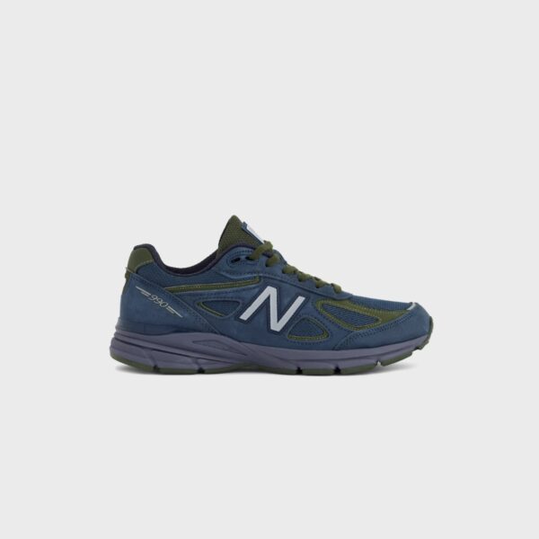 Кроссовки New Balance Made in USA 990v4 - NB Navy / Meteorite / Kombu