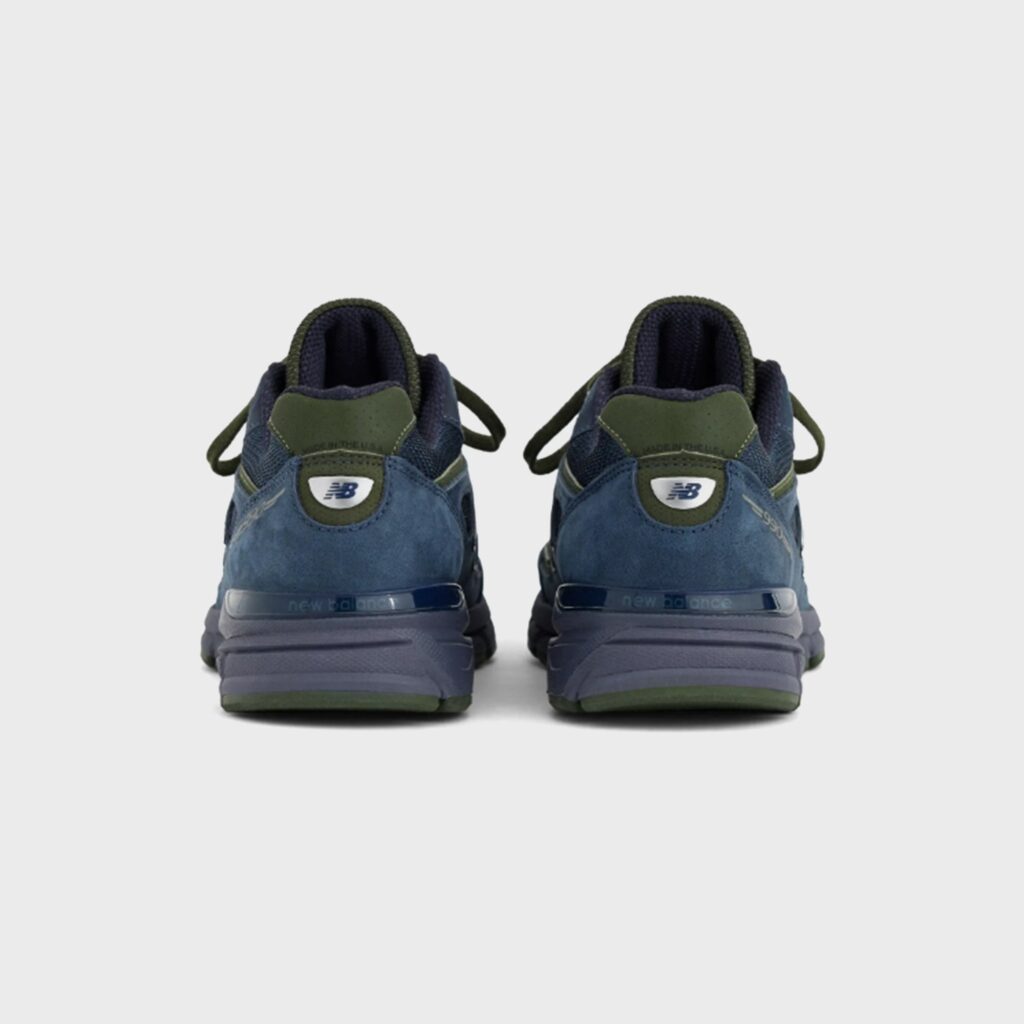 Кроссовки New Balance Made in USA 990v4 - NB Navy / Meteorite / Kombu