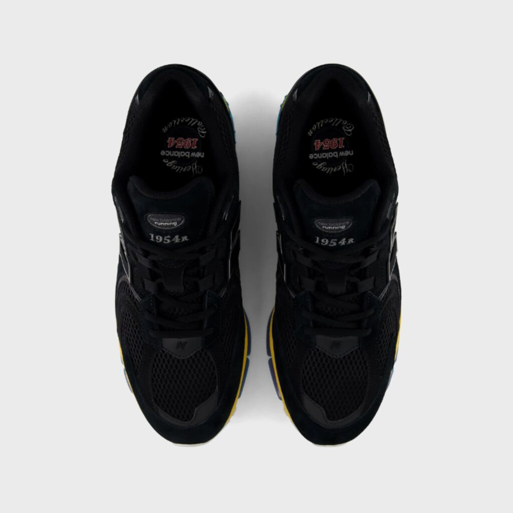 Кроссовки New Balance 1954R - Black / Black Cement / Clementine