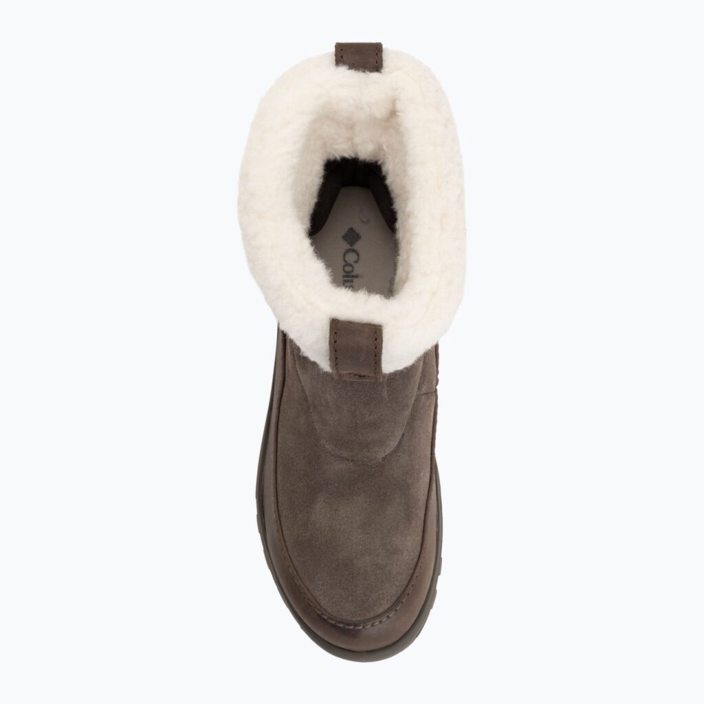 Женские сапоги Columbia Snowtrot Ease mud/cordovan