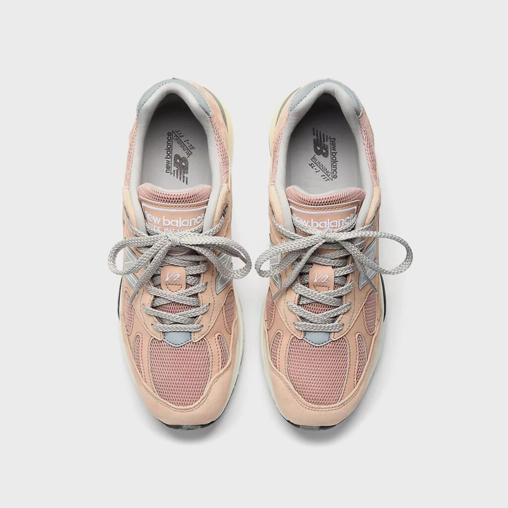 Кроссовки New Balance Made in UK 991v2 - Mahogany Rose / Silver