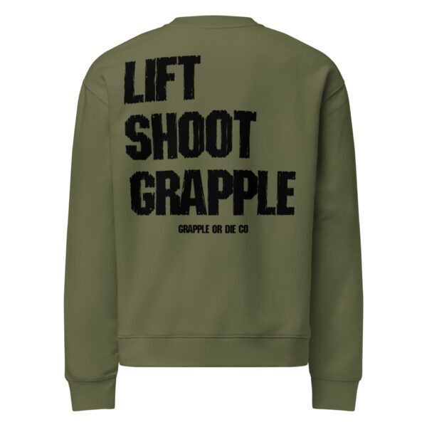 Grapple or Die Свитшот Lift Shoot Grapple (Green)